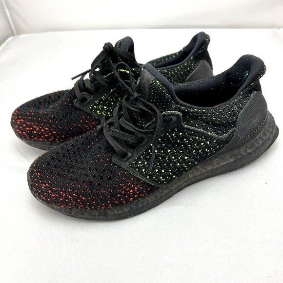 adidas Ultra Boost Clima Core Black Solar Red (Youth) Kids Size 6 B43507 - Picture 3 of 9